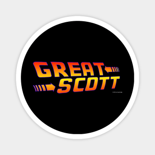 Back to the Future Great Scott! Magnet